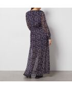 Blaugrünes Printkleid Primrosea