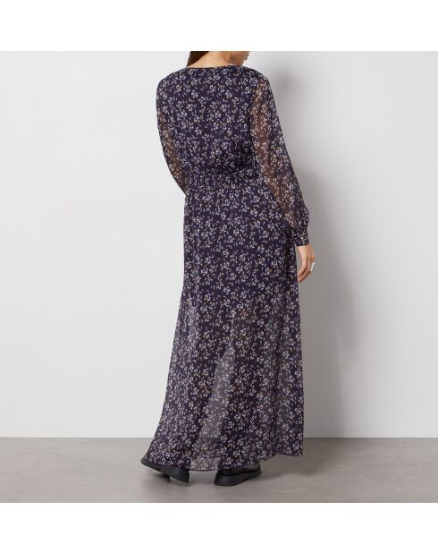 Blaugrünes Printkleid Primrosea