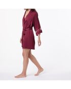 Burgunderfarbenes Negligé mit GranatmoTIV