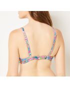 Mehrfarbiger Rosklide SPE Triangel-BH mit Bügel