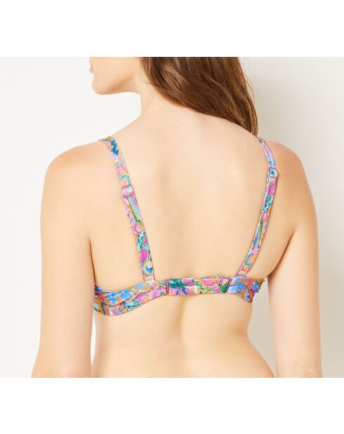 Veelkleurige Rosklide SPE triangel-bh met beugel