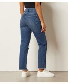 Pantaloni blu medi Debo