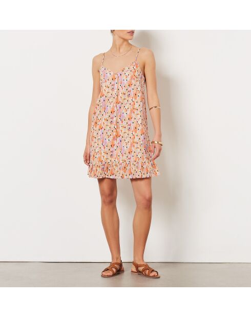 Robe Fafa imprimé multicolores