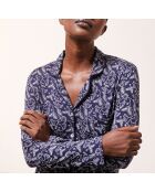 Marineblauw hemd Lou