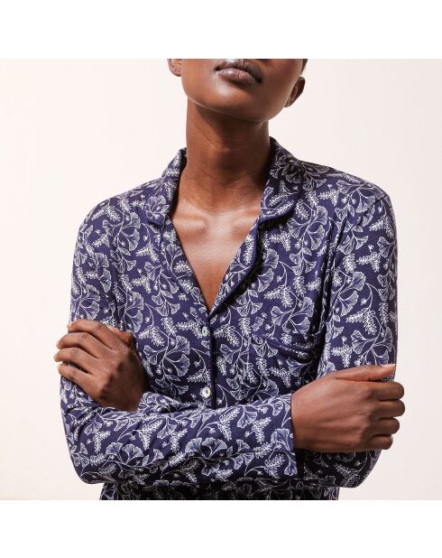 Marineblaues Hemd Lou