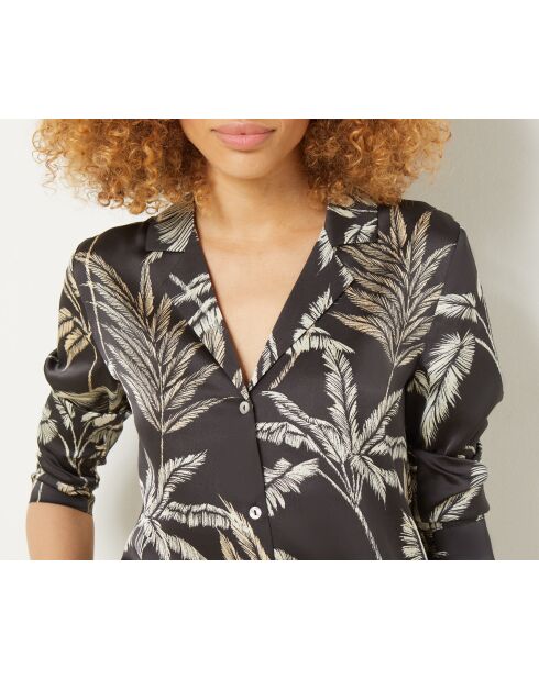 Schwarzes Nuri-Shirt