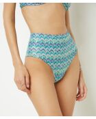 Mehrfarbige Boali SPE Bikinihose mit hoher Taille