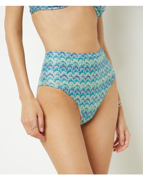 Veelkleurig Boali SPE bikinibroekje met hoge taille