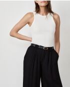 Ecrufarbenes Tanktop Steffie