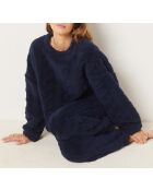 Sudadera azul marino Nalane