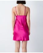 Nachthemd mit milchigen Orchideen