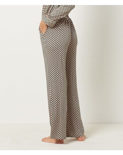 Roseanne schwarze bedruckte Hose