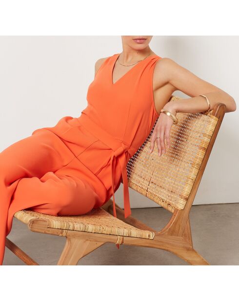Oranje jumpsuit Feeling