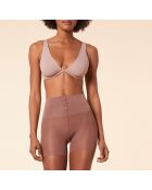 Collant Modelant marron