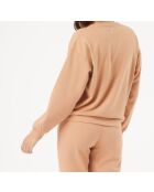 Sweatshirt Cunta abricot