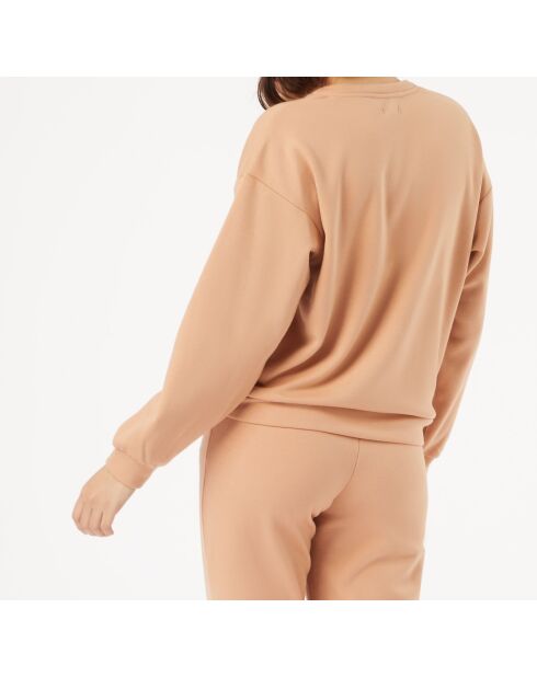 Sweatshirt met abrikoos van Cunta