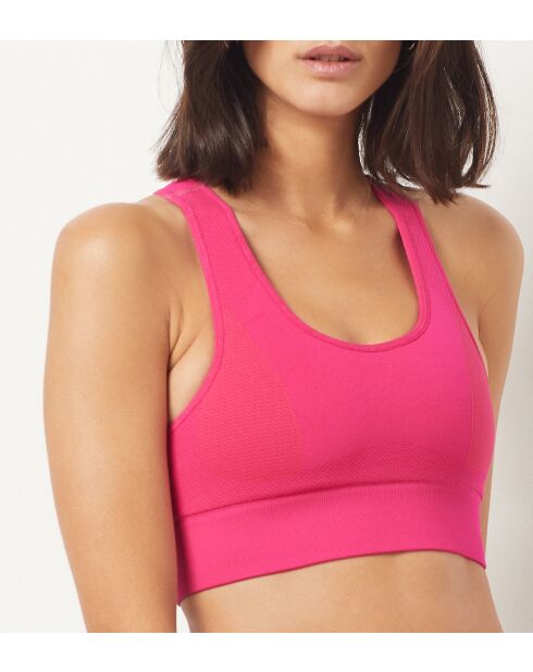 Rosafarbener Bügel-BH Caroline G