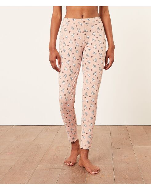 Legging Yvan rose poudre