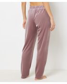 Pantalon Bellah mauve