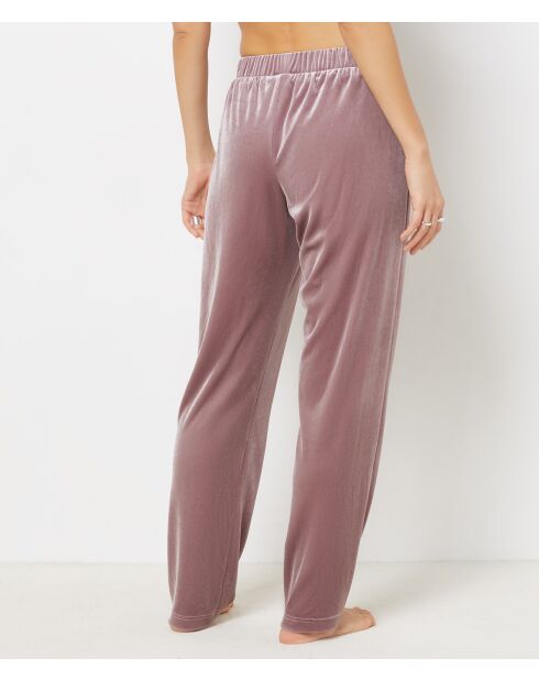 Pantalon Bellah mauve