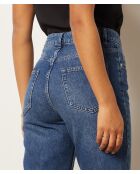 Pantaloni blu medi Debo