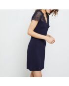 Liddy Lace marineblaues Nachthemd