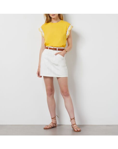 Sonnengelbes Tabita T-Shirt