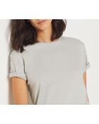 T-shirt grigia Jina