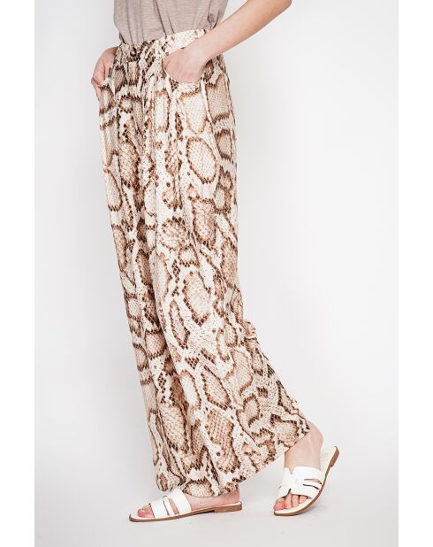 Pantalon en lin mélangé Aurore