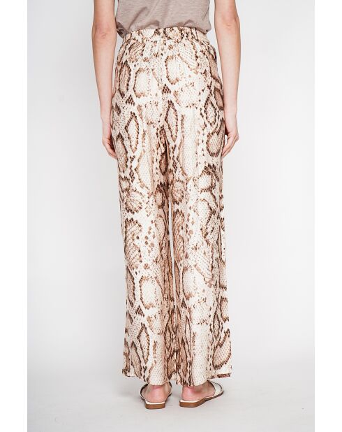 Pantalon en lin mélangé Aurore