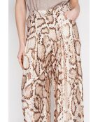 Pantalon en lin mélangé Aurore