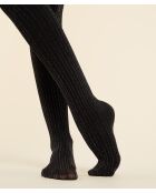 Medias doradas brillantes