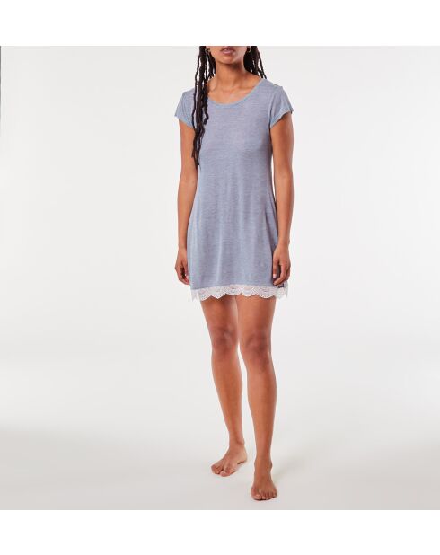 Camisón Big T Warm Day azul marino