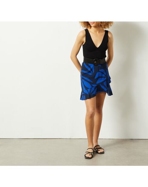 Gaelle blaugrüner bedruckter Rock