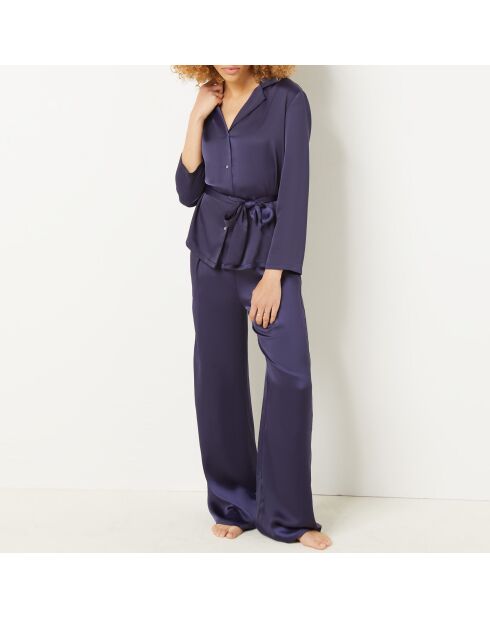 Camisa azul medianoche Mery