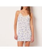 Valy blaues Nachthemd