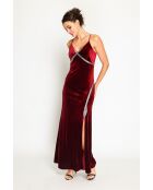 Robe Maura bordeaux