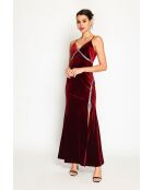 Robe Maura bordeaux