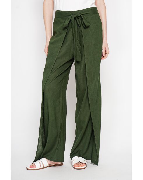 Pantalon Thea kaki