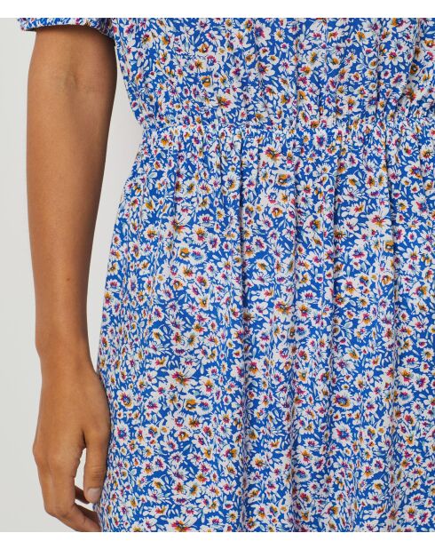 Lela jurk met veelkleurige print