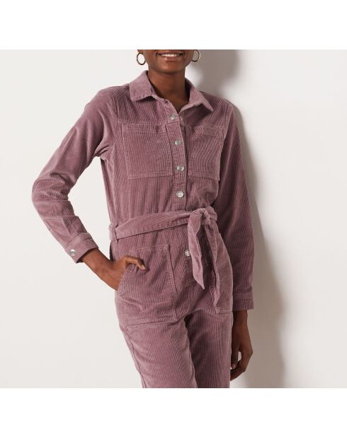 Combinaison Paula mauve