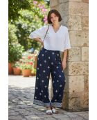 Pantalon Lorie marine