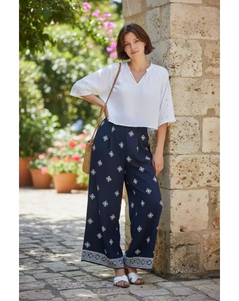 Pantalon Lorie marine