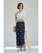 Pantalon Lorie marine