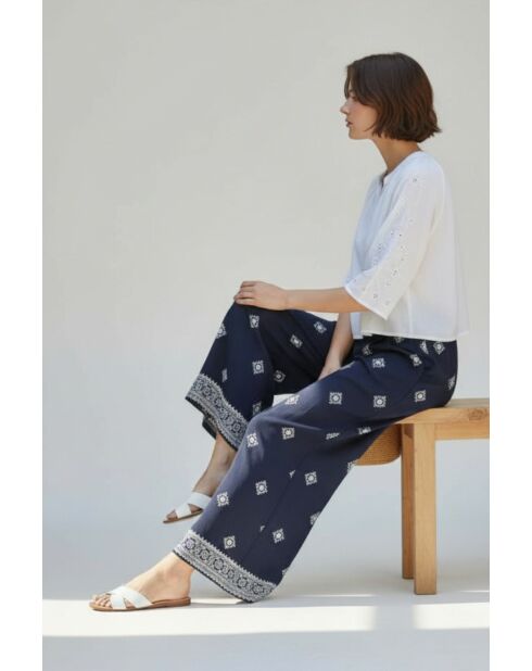 Pantalon Lorie marine