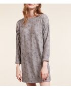 Big T Yanka graues Nachthemd