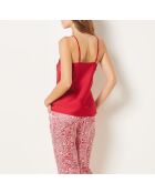 Pigiama tre pezzi Margus bordeaux granato