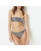 Furista beugelbeha met zilverkleurige strepen