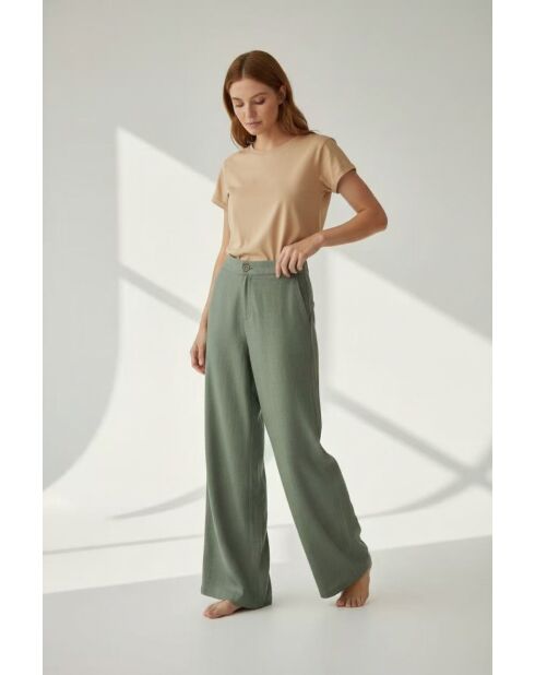 Pantalon Mary kaki clair