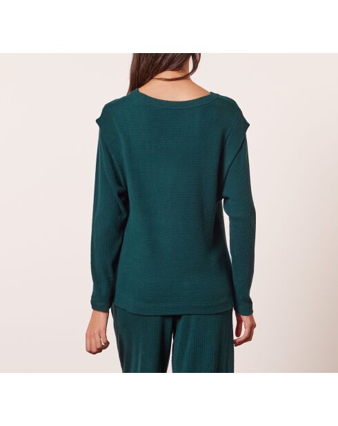 Sudadera verde Amythis